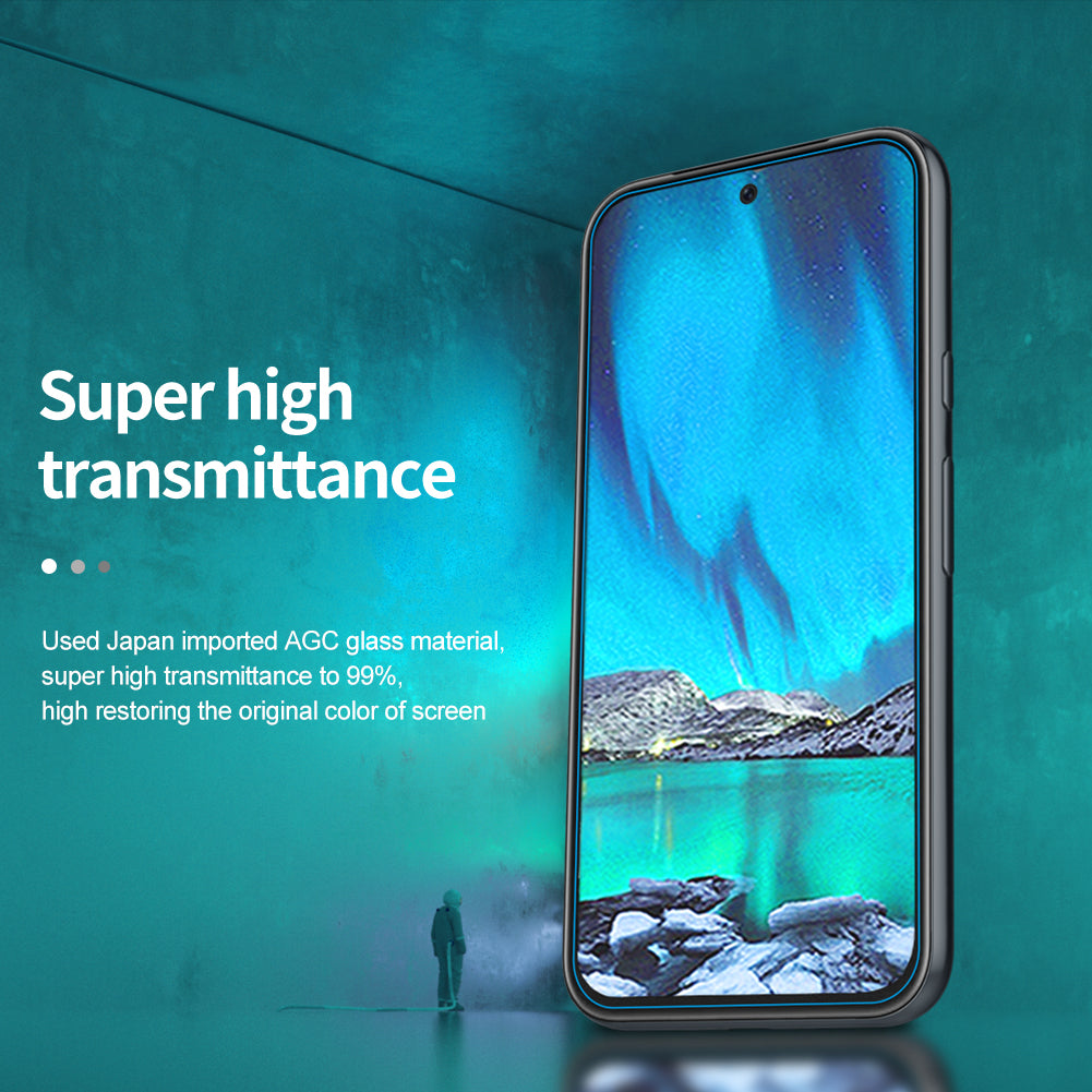NILLKIN H+Pro for Google Pixel 8a Screen Protector 9H Anti-Scratch AGC Glass Film NILLKIN H+Pro for Google Pixel 8a Screen Protector 9H Anti-Scratch AGC Glass Film